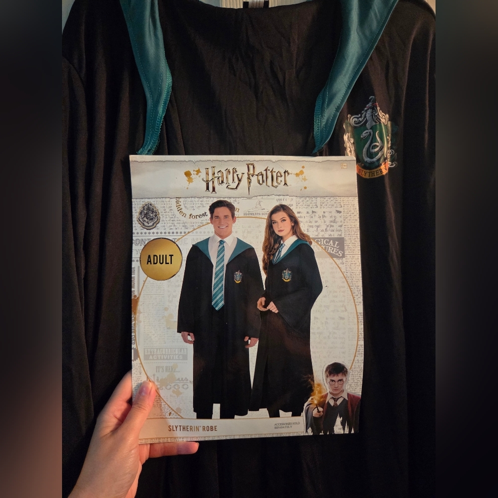 Adult Harry Potter Slytherin Robe, One Size